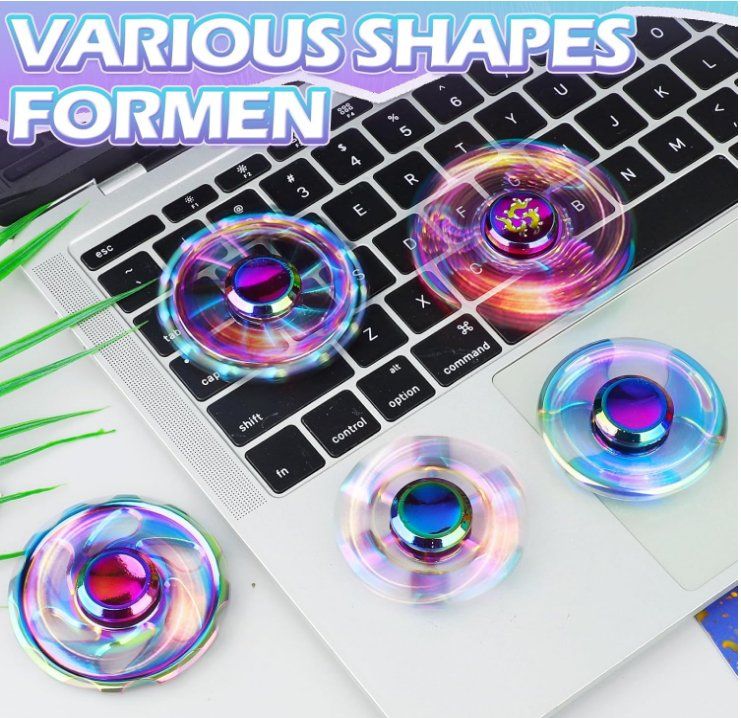 Giocattoli: Regenbogen Metal Finger Hand Spinners Set  finger spinner – Nuovo (secondo la descrizione) da Thun venduto da Newnewshop