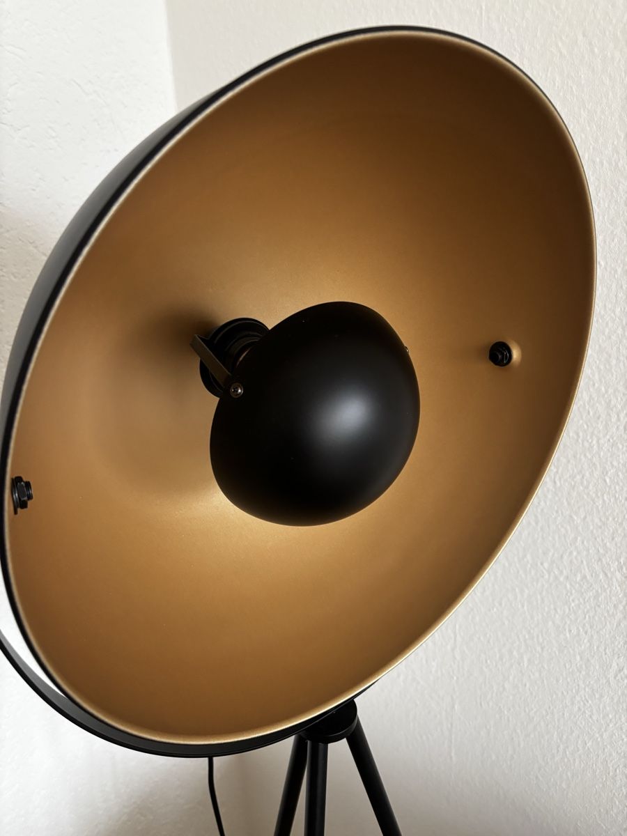 Maisons du monde Lampade: Stehlampe Gold Schwarz – Usato da Basel venduto da ehe_lxw6 3