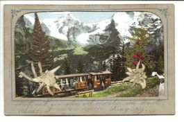 Mürrenbahn (BE) Berner Oberland - Jungfrau - Edelweiss  1904