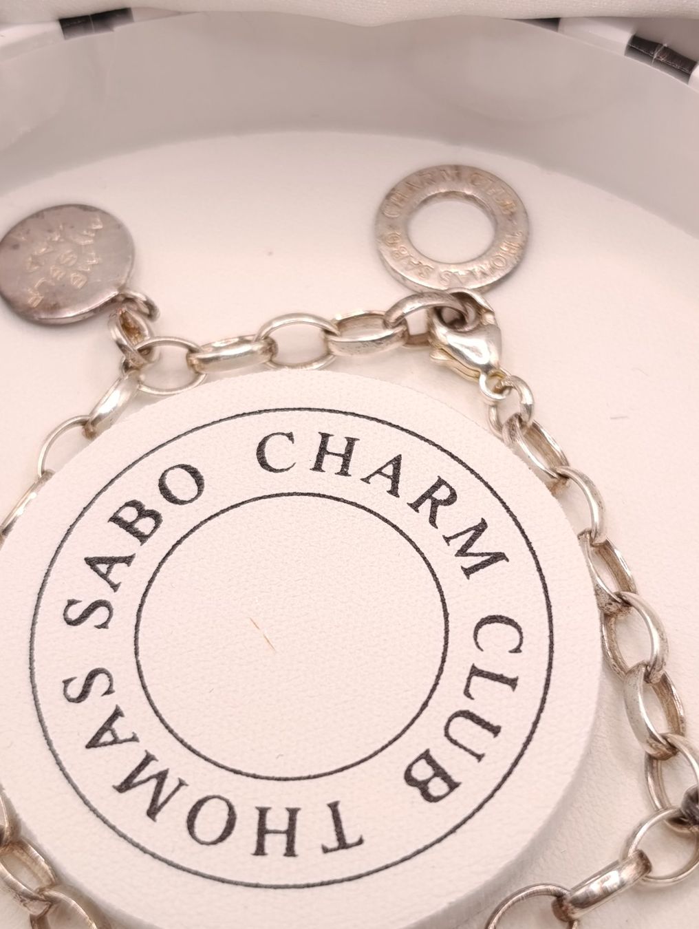 Thomas Sabo Bracciali & Braccialetti: THOMAS SABO 925er Silber Armband mit Silber Elemente Top – Usato da Steffisburg venduto da 1.Schmuckschatulle 7