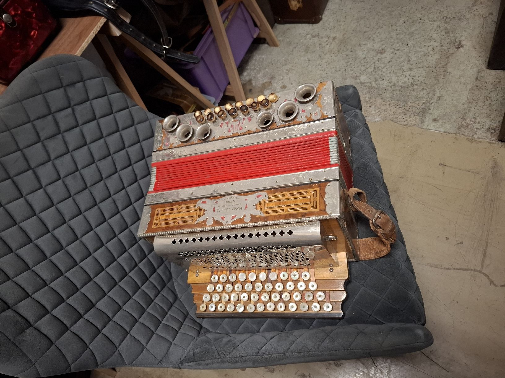 Musikinstrumente: accordéon autrichiennee – Gebraucht aus Villeneuve von BibiVintage 6