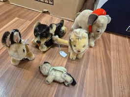Uralte Steiff tiere L3
