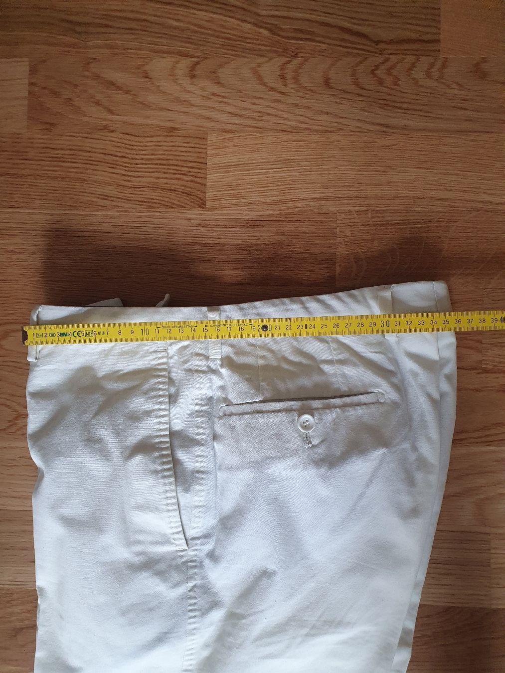 Pantaloni: Elegante weisse Hose, Grösse 42 – Usato da Zürich venduto da ceviname 6