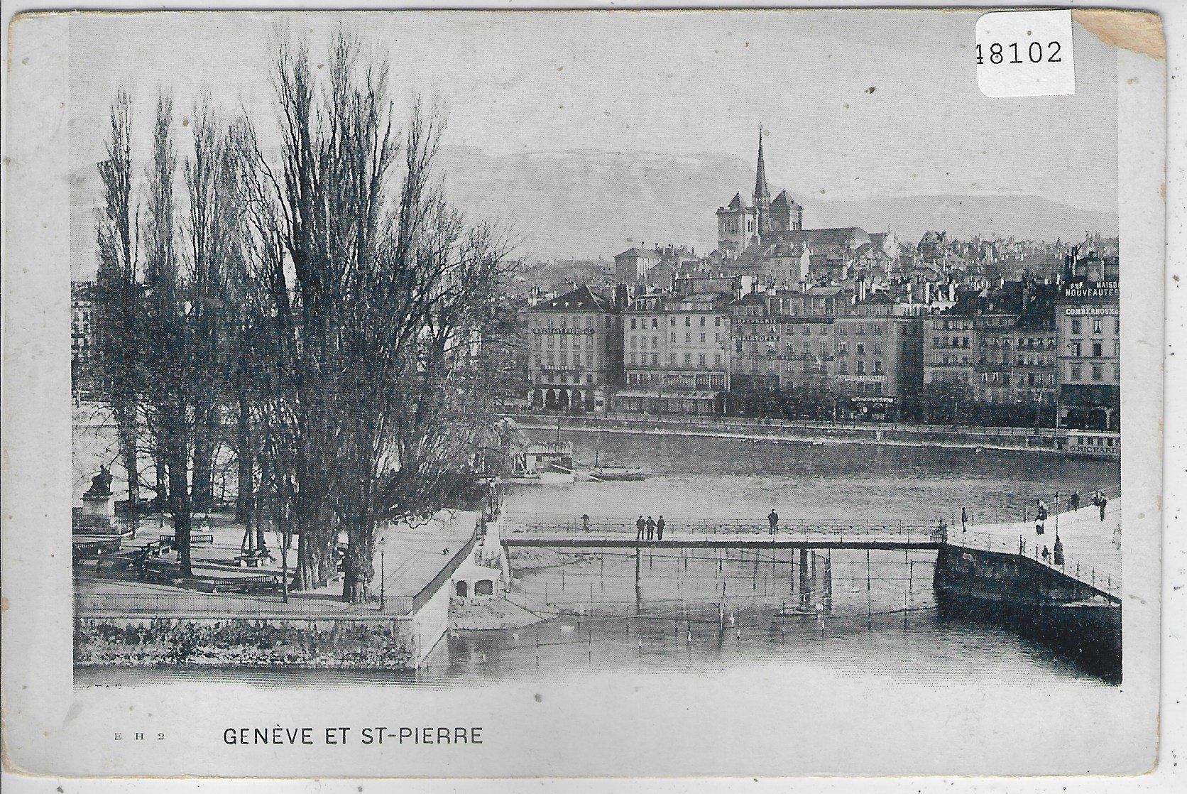 Ansichtskarten: Geneve et St-Pierre – Gebraucht aus Ettingen von Kartenplanet