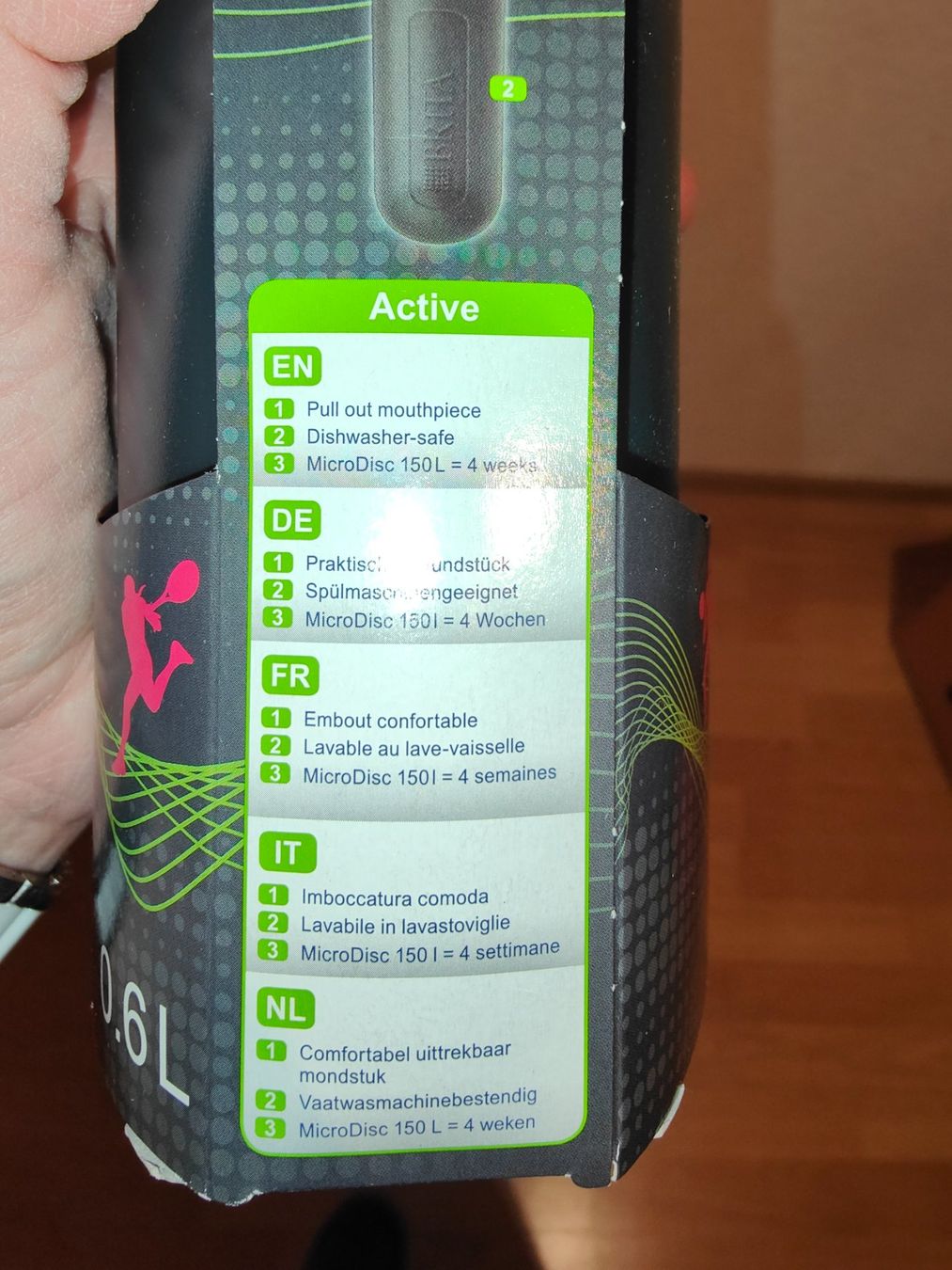 Borracce & Thermos: Brita fill&go Active Wasserfilter-Flasche, neu & ungebraucht – Nuovo e nell'imballaggio originale da Schöftland venduto da sil_bn9x 4