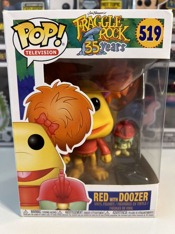 Funko Pop! Vinyl: Fraggle Rock - Red (w/ Doozer) (Flocked) - Books A