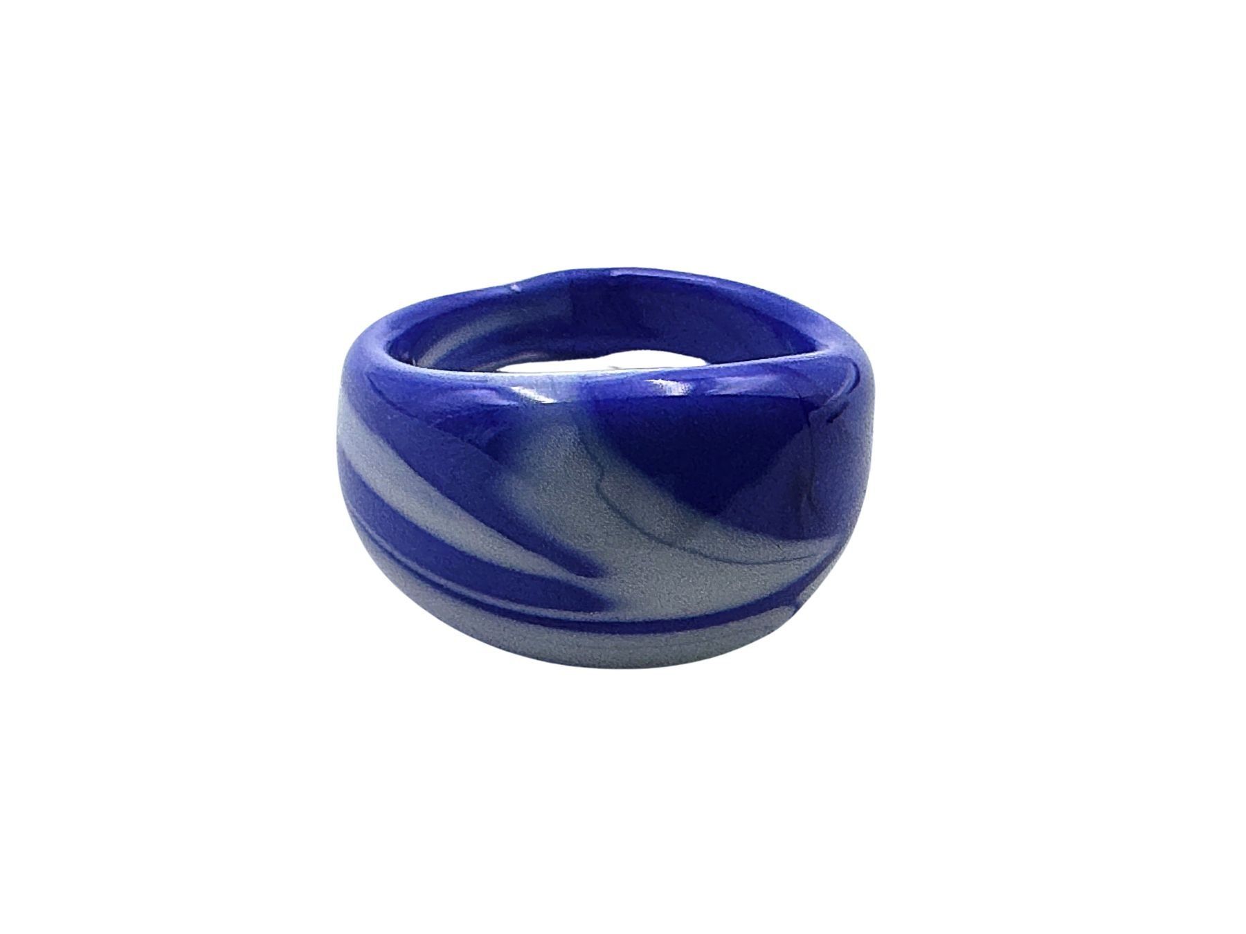 Murano Anelli: Ring Murano Glas G 56 Breite 13mm – Nuovo e nell'imballaggio originale da Oberkulm venduto da Murano-Schmuck