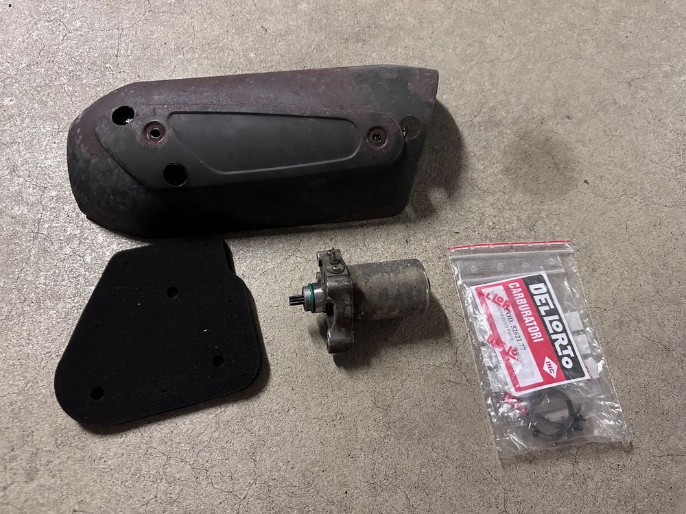 Kickstarter Für Gilera Runner 125 - Originalersatzteil In Silber