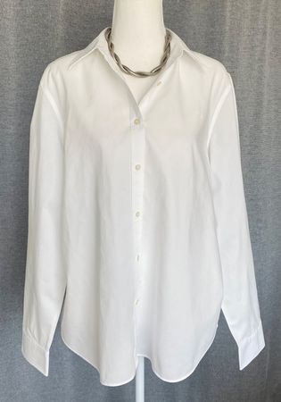 Lauren Ralph Lauren Hemdbluse aus Baumwolle Grösse XL