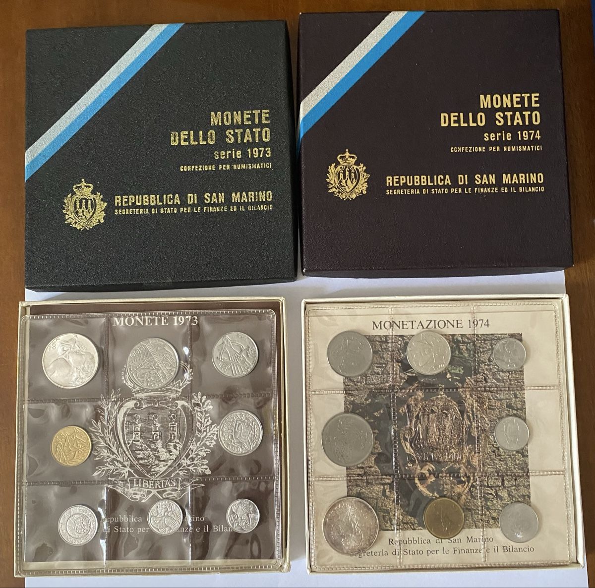 Alle Münzen: Repubblica dì San Marino – Neu und originalverpackt aus Genève von Mar7319 1