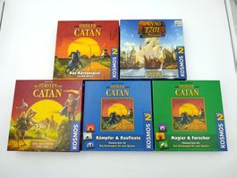 5x Die Siedler von Catan Kartenspiele, Erweiterungen