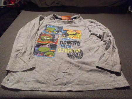 Pullover Grösse 110/116, nickelodeon/grau