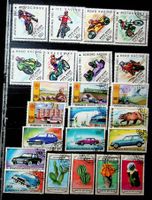 ASIE MONGOLIE BEAUX TIMBRES OBLITÉRÉS 1981-1989 /T828