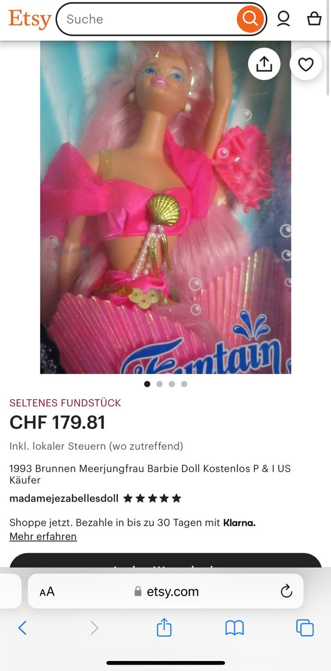 Puppen: Vintage Barbies Set – Gebraucht aus Zürich von  6