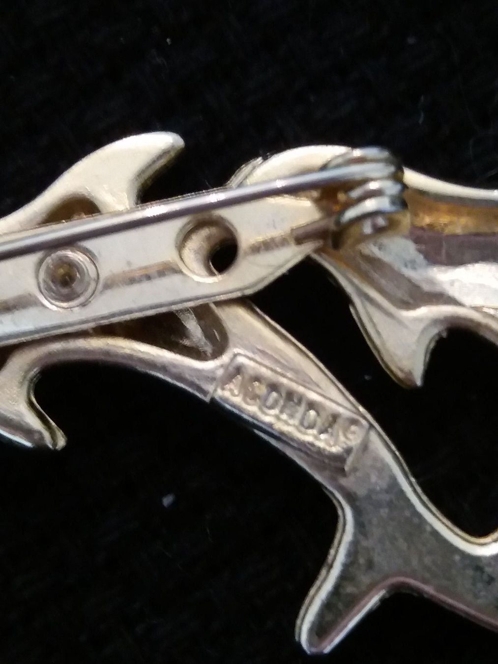 Spille & Fermagli: DELPHIN VINTAGE BROSCHE ALT 4 cm "ACONDA" – Usato da Münchenbuchsee venduto da babilibern 3