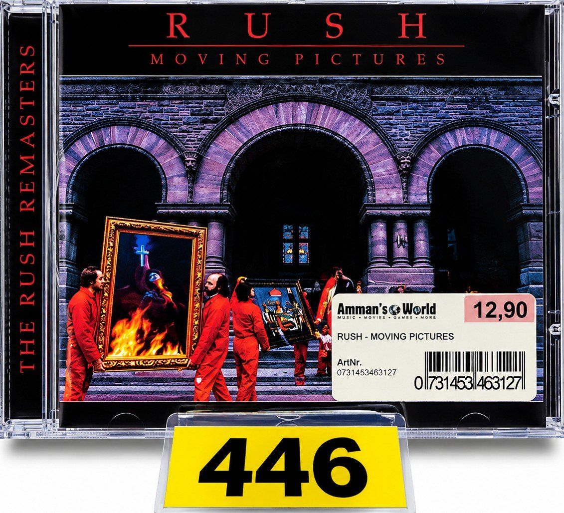 CDs: CD Rush" Moving Pictures", Nr. 446 – Neu und originalverpackt aus Kottwil von Crazyrolf