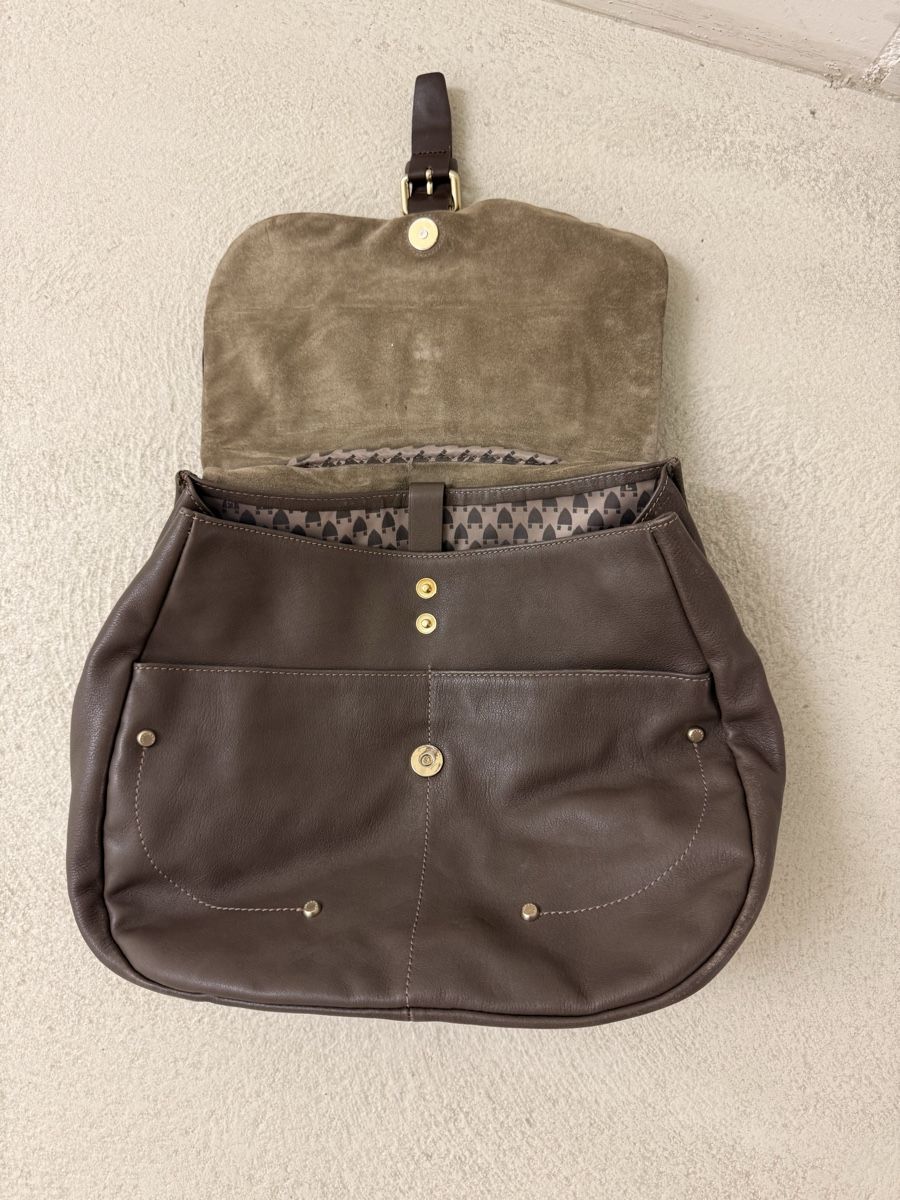 Longchamp Borse da donna: LONGCHAMP Umhängetasche grau – Usato da Allschwil venduto da Frida015 6