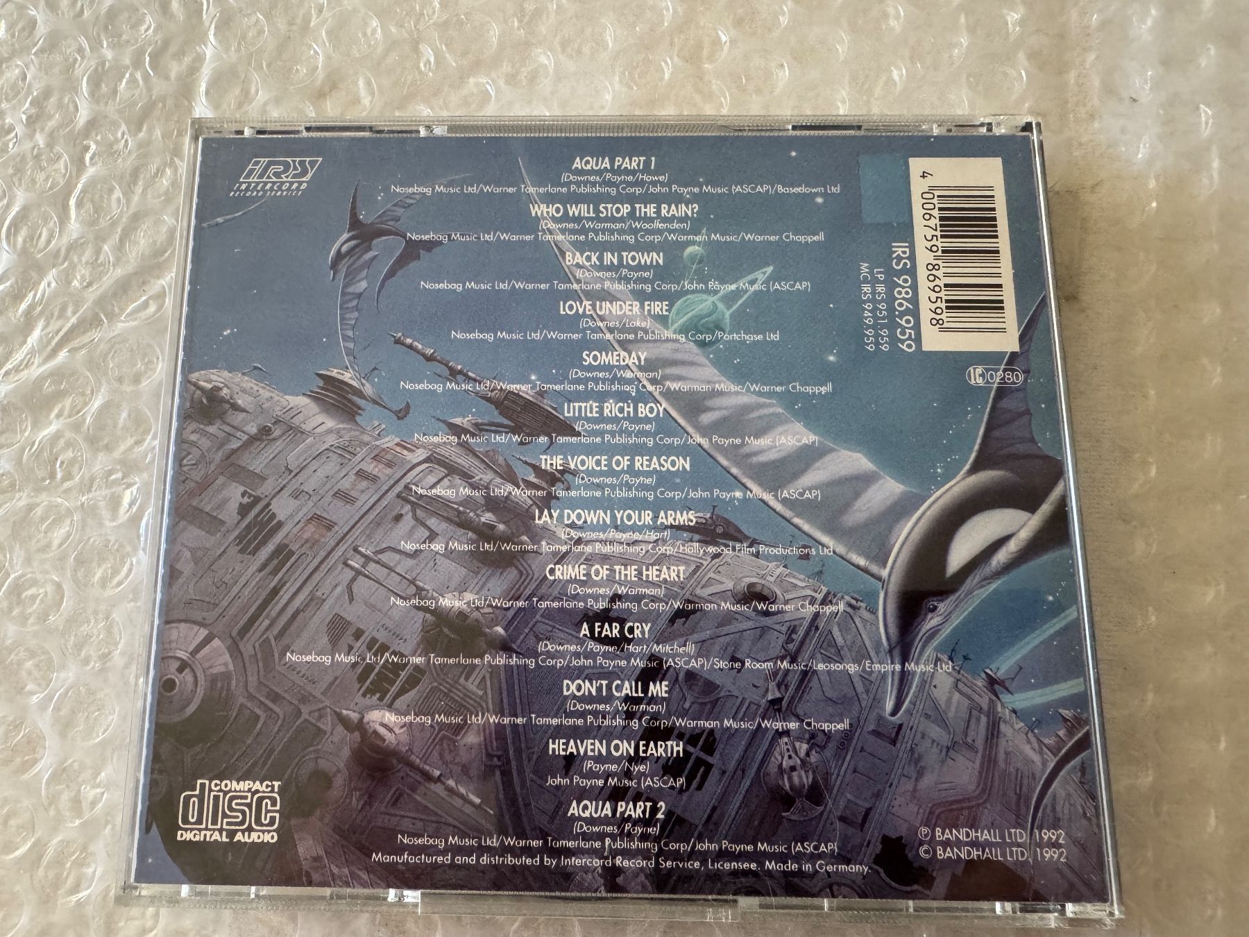 CD: Asia - Aqua – Nuovo (secondo la descrizione) da Duggingen venduto da Kisha010 2