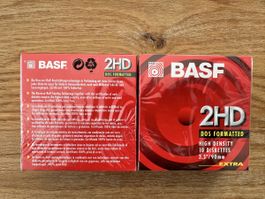 20 Disketten 2HD 3½ Zoll/90mm 1.44 MB BASF