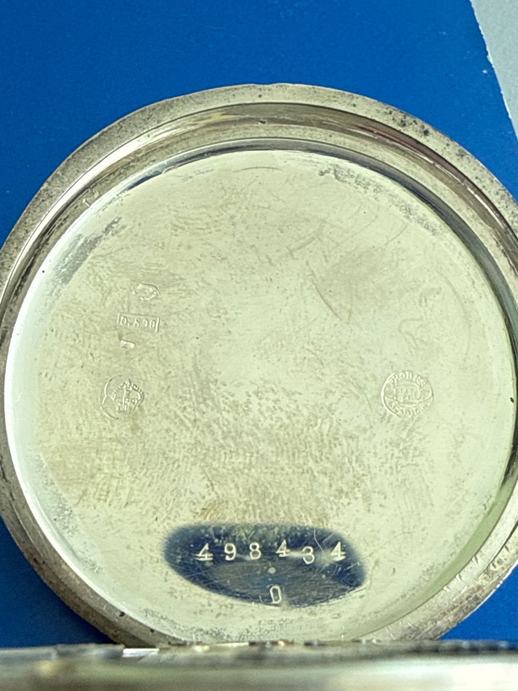 IWC Orologi: Antike IWC Taschenuhr Silber läuft – Usato da Stadel venduto da amigo014 3