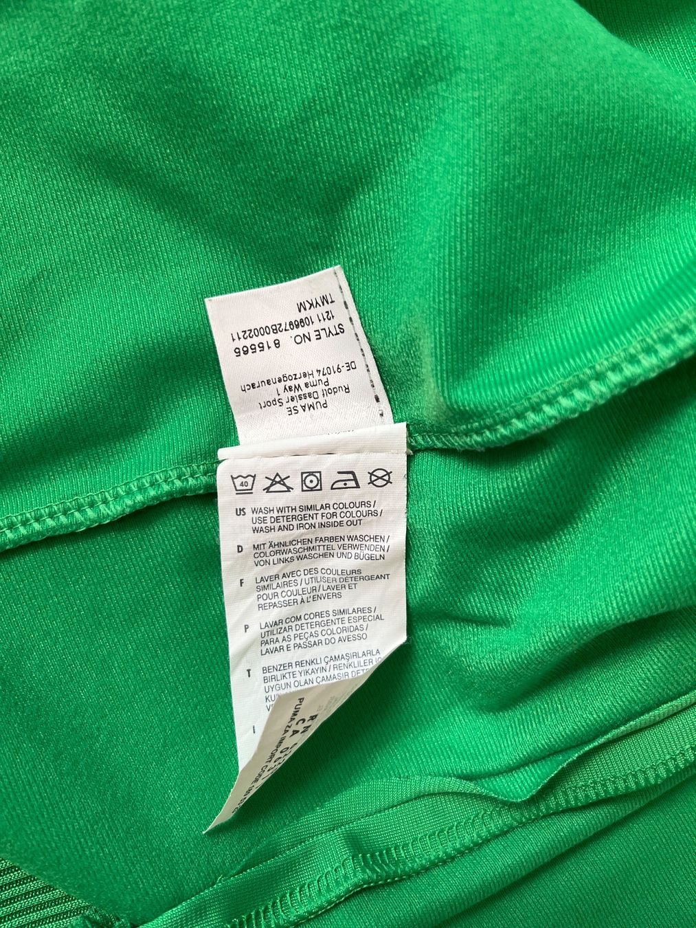 Puma Giacche: PUMA Trainerjacke grün – Usato da Ittigen venduto da str_9dw5 3