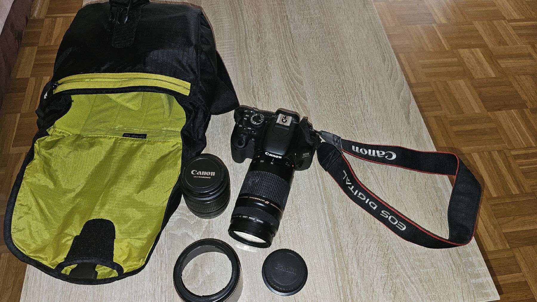 Canon Fotocamera: Canon EOS 600D Spiegelreflexkamera mit 2 Objektiven – Usato da Reinach BL venduto da conti25 1