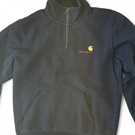 Carhartt Men's Black and Navy Sweatshirt