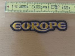 Europe Mini Patch Sticker Aufnäher Metal Rock Band