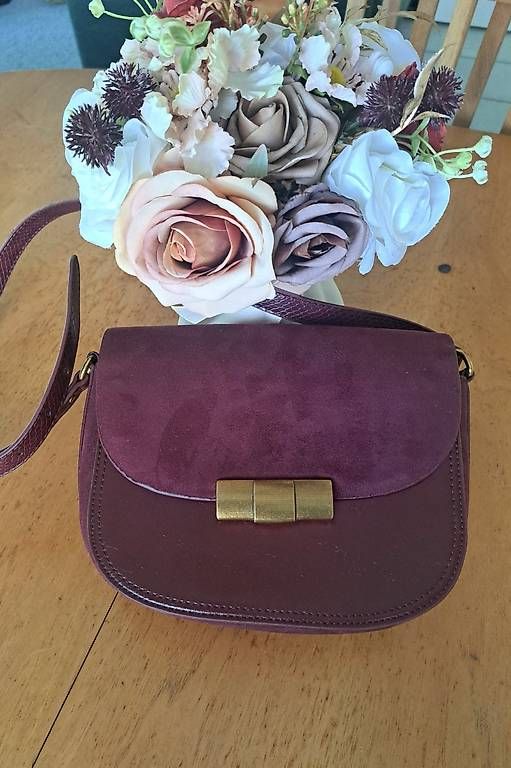 Borse da donna: Handtasche Bordeaux rot – Usato da Rupperswil venduto da White-Dove
