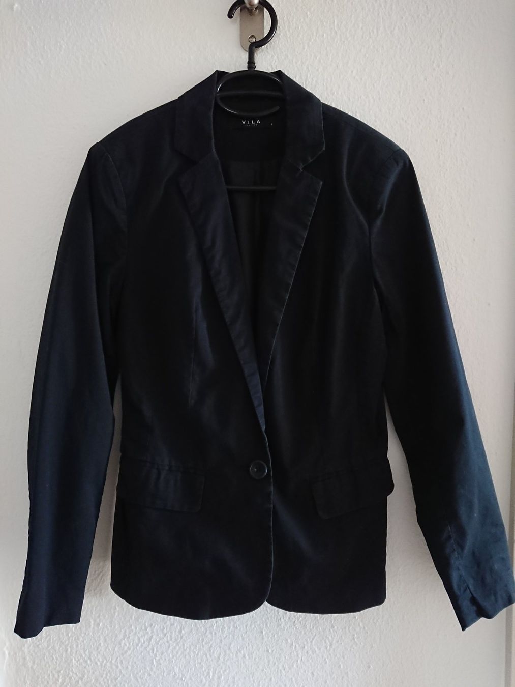 Vila Jacken: Damen Blazer Vila Gr. S Schwarz – Gebraucht aus Hallau von CHACLA