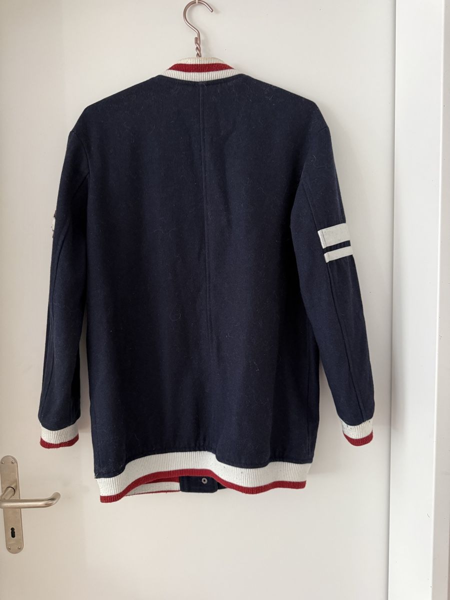 Zara Giacche: Veste style Teddy Zara Basic bleu marine taille M – Usato da Zürich venduto da Irassa 1