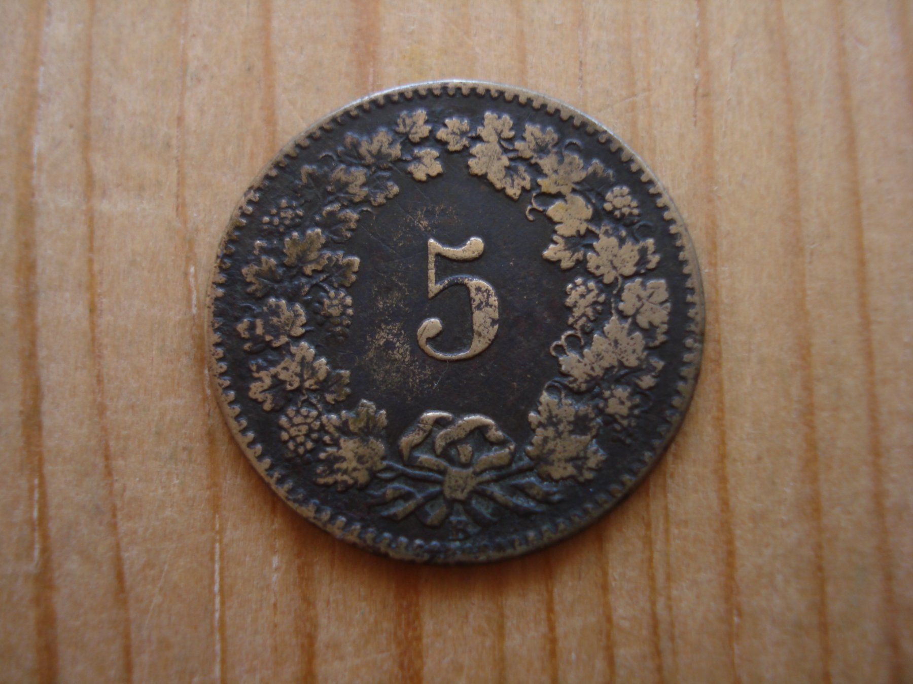 Toutes les monnaies: (P2) 5 Rappen 1872 – D'occasion à Erlach par Net-Coins 1