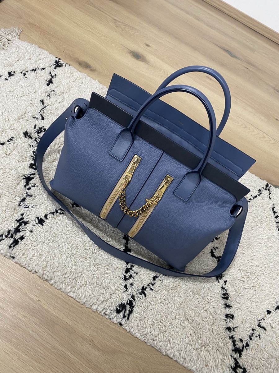 Chloé Borse da donna: Original Chloé Cate Double Zip Satchel Bag – Usato da Buchs ZH venduto da crazyhandbaggirl123 1