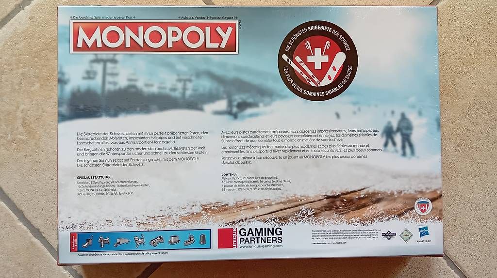 Giochi: Monopoly Les plus belles stations de ski Suisses – Usato da Juriens venduto da Twist03 1