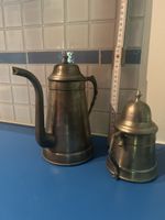 Zinn Kanne und Zinn Dose 