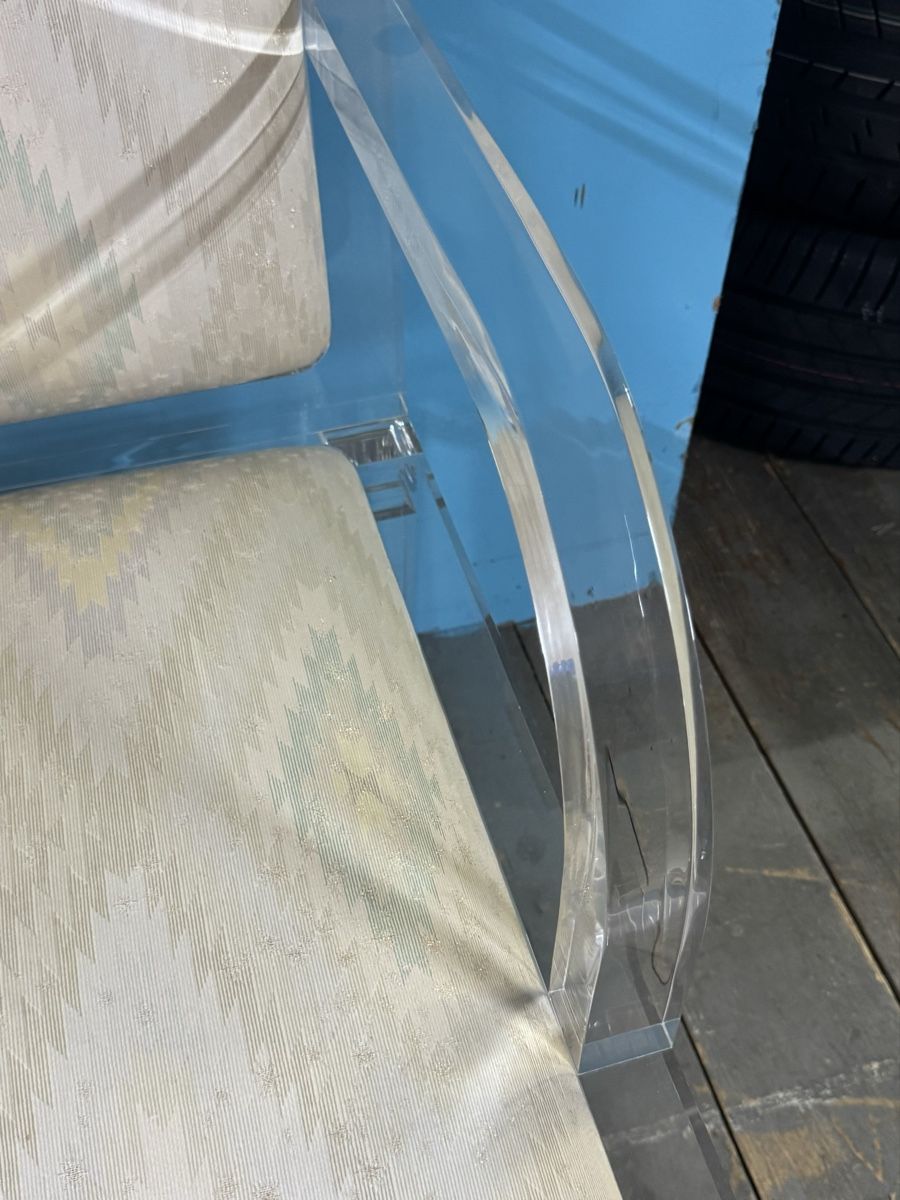 Sedie: Armlehnstuhl  Plexiglas  – Usato da Schlieren venduto da Freundlich02 6