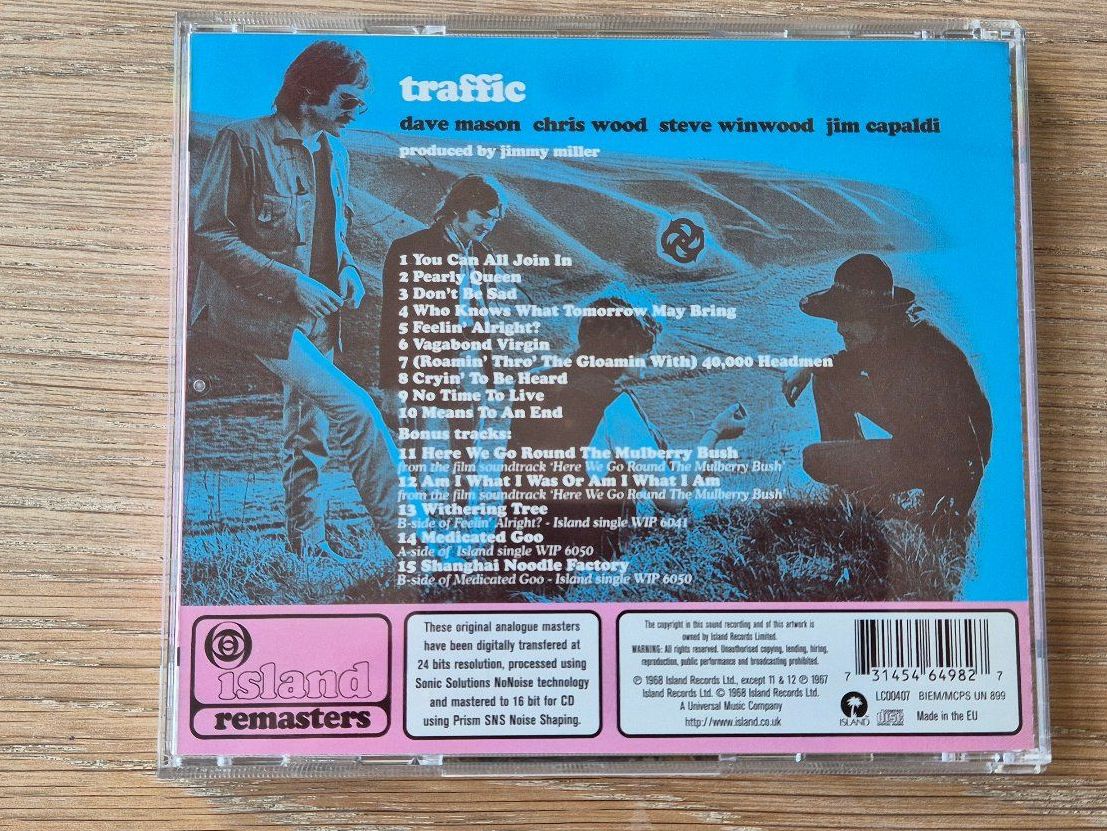 CD: Traffic – Usato da Zürich venduto da practicus 2