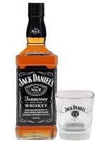 Jack Daniel's Old No. 7 Tennessee Whiskey Geschenkbox + Glas