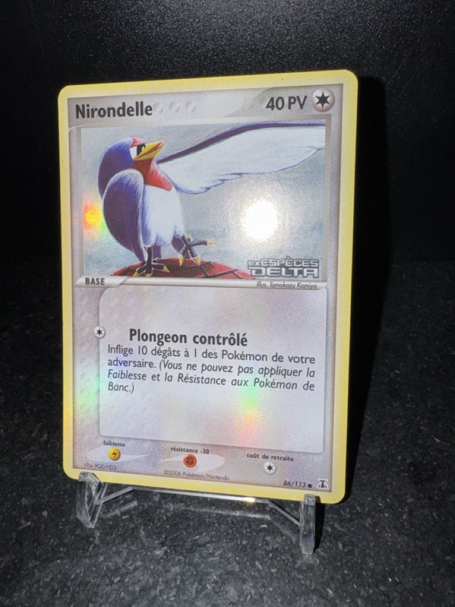 Pokémon Carte collezionabili: Nirondelle 86/130 Reverse - Espèces Delta - Carte Pokemon fr – Usato da Boudry venduto da Poketo17 2