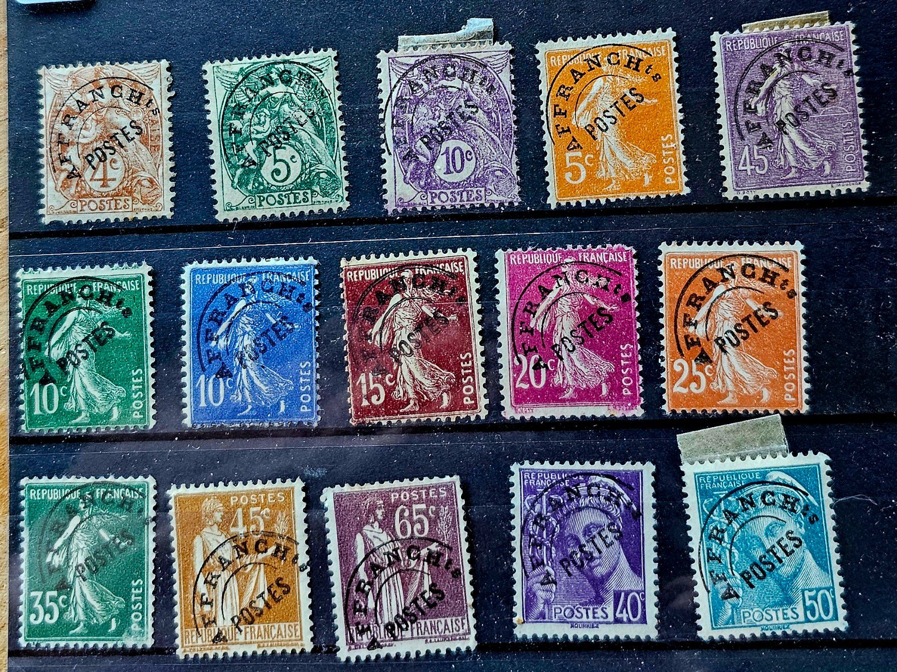 Alle Briefmarken: FRANCE préoblitérés – Neu (gemäss Beschreibung) aus Les Valettes von Nuba1