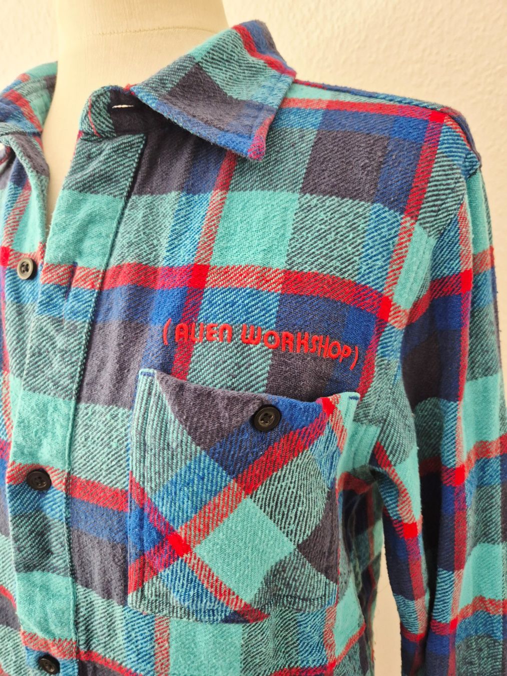 Camicette: ALIEN WORKSHOP HEMD BLUSE M 38 KARO HOLZFÄLLERHEMD  TOP – Usato da Elsau venduto da the-colorful-side 4