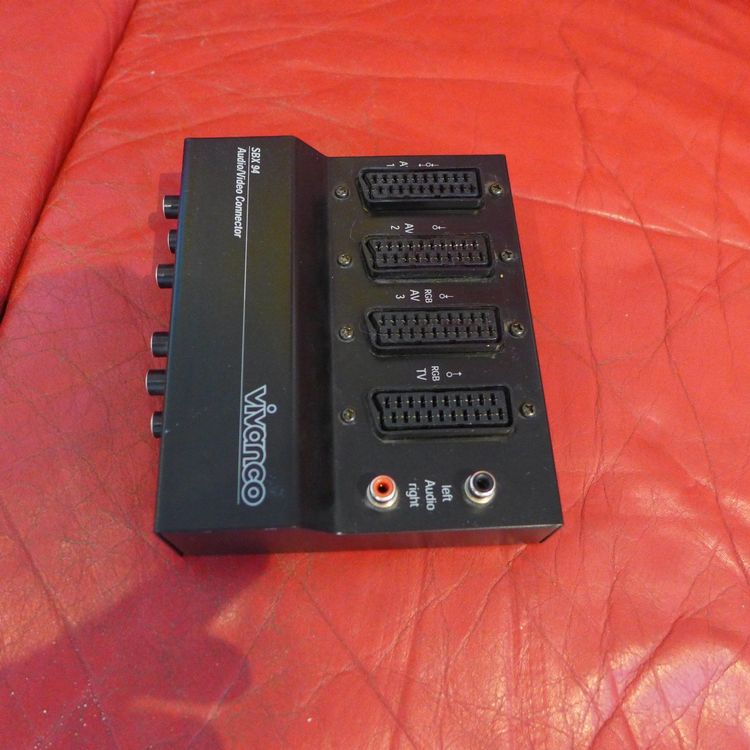 Vivanco Audio Video Connector SBX 94 VHS DVD umschaltpult Kaufen auf Ricardo