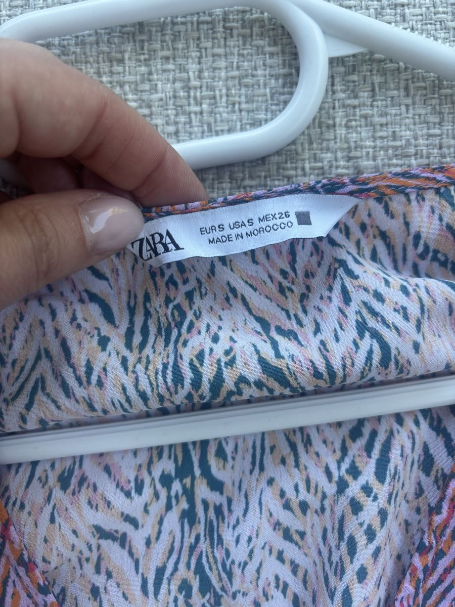 Zara Kleider: Zara Kleid mehrfarbig Grösse S – Gebraucht aus Augst BL von fine-art 1