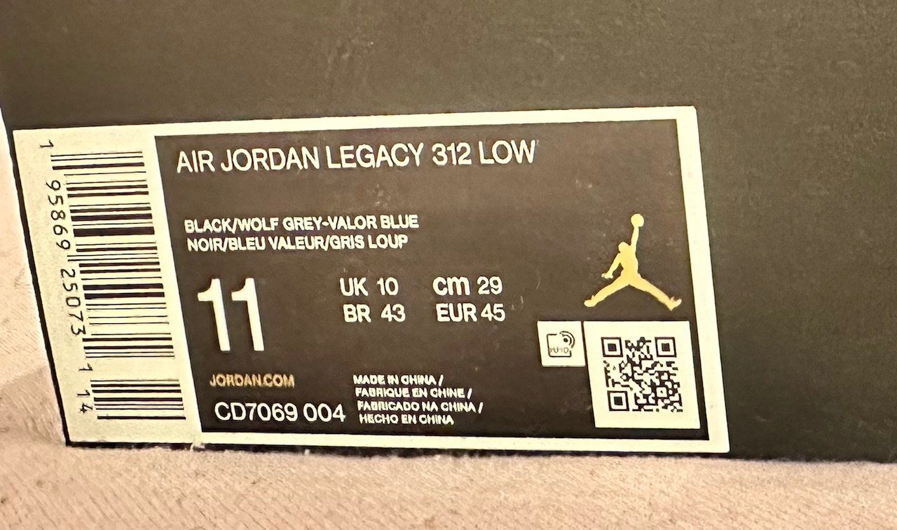 Jordan Scarpe da uomo: *** AIR JORDAN LEGACY 312 LOW  *** – Nuovo e nell'imballaggio originale da Giumaglio venduto da soloemi 5