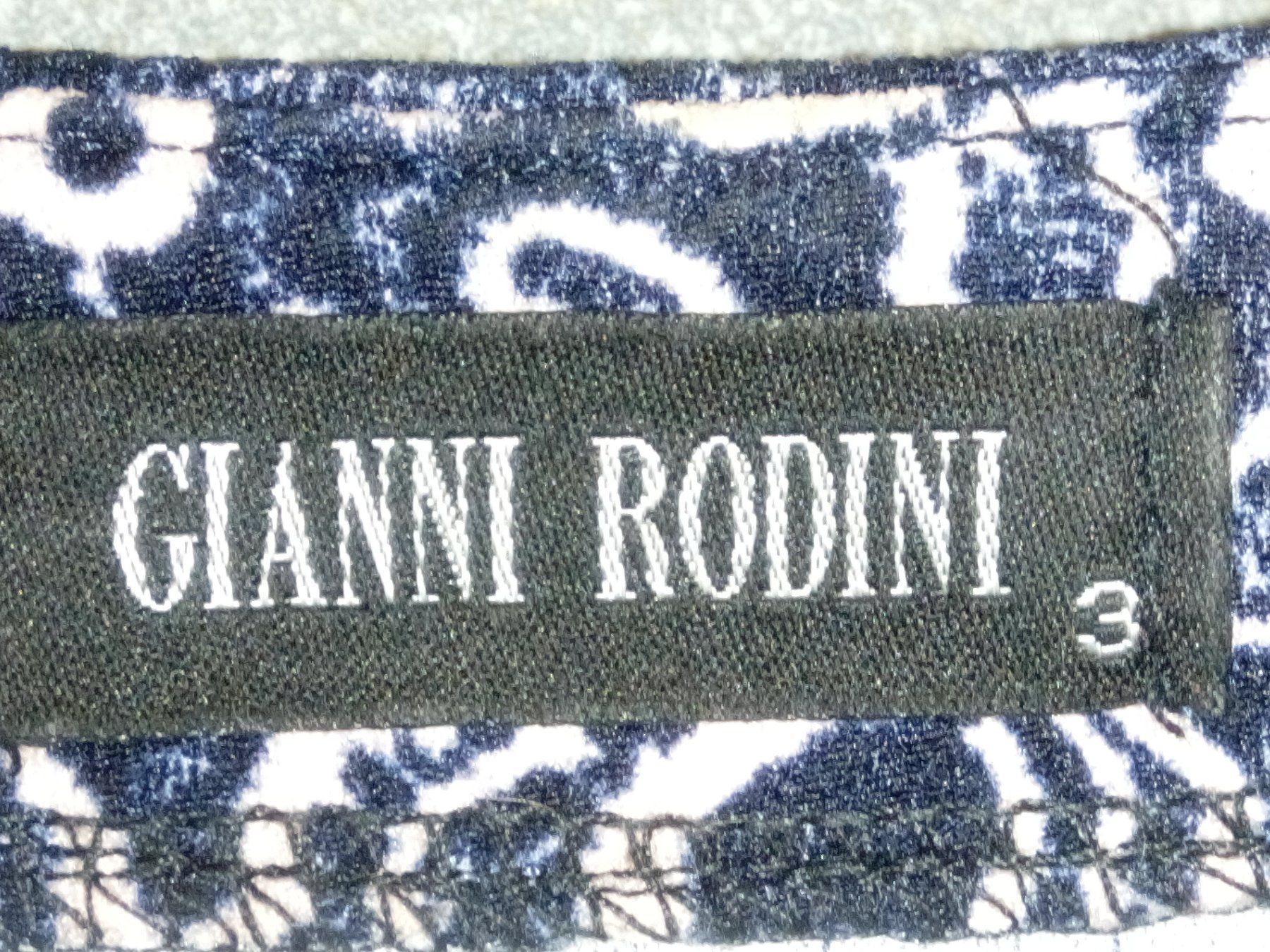 Kleider: Gemustertes Schlupfkleid Marke Gianni Rodini – Gebraucht aus Zürich von Mitzi6 2