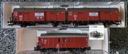 Fleischmann - Set gedeckte Güterwagen 2-teilig - RARITÄTEN!