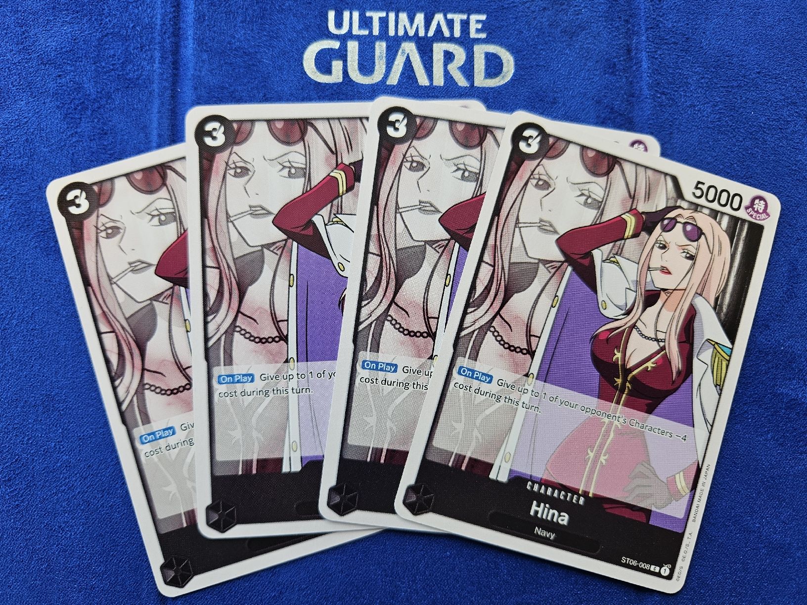 Bandai Sammelbilder & Trading cards: 4x One Piece TCG - Hina EN – Neu (gemäss Beschreibung) aus Lyss von DeaDiLuna