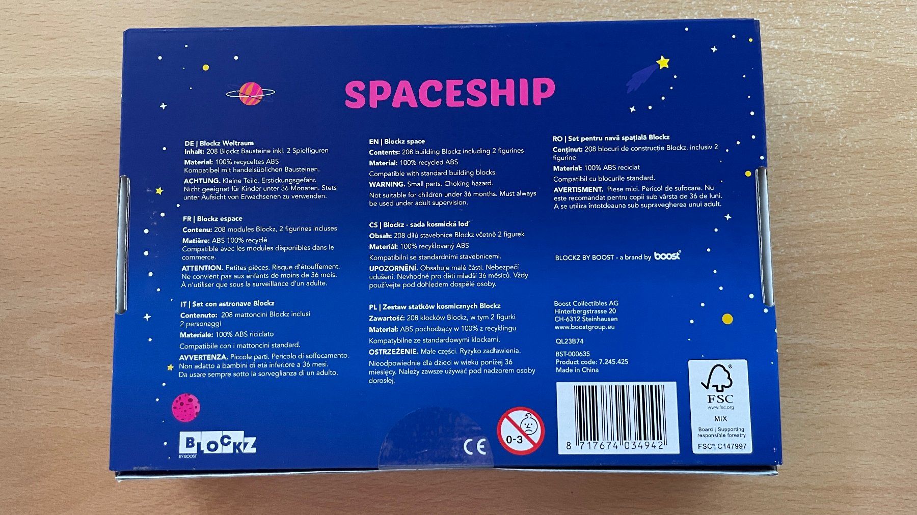 Kit di costruzioni: SPACESHIP – Nuovo e nell'imballaggio originale da Glattfelden venduto da cybermaxx 1