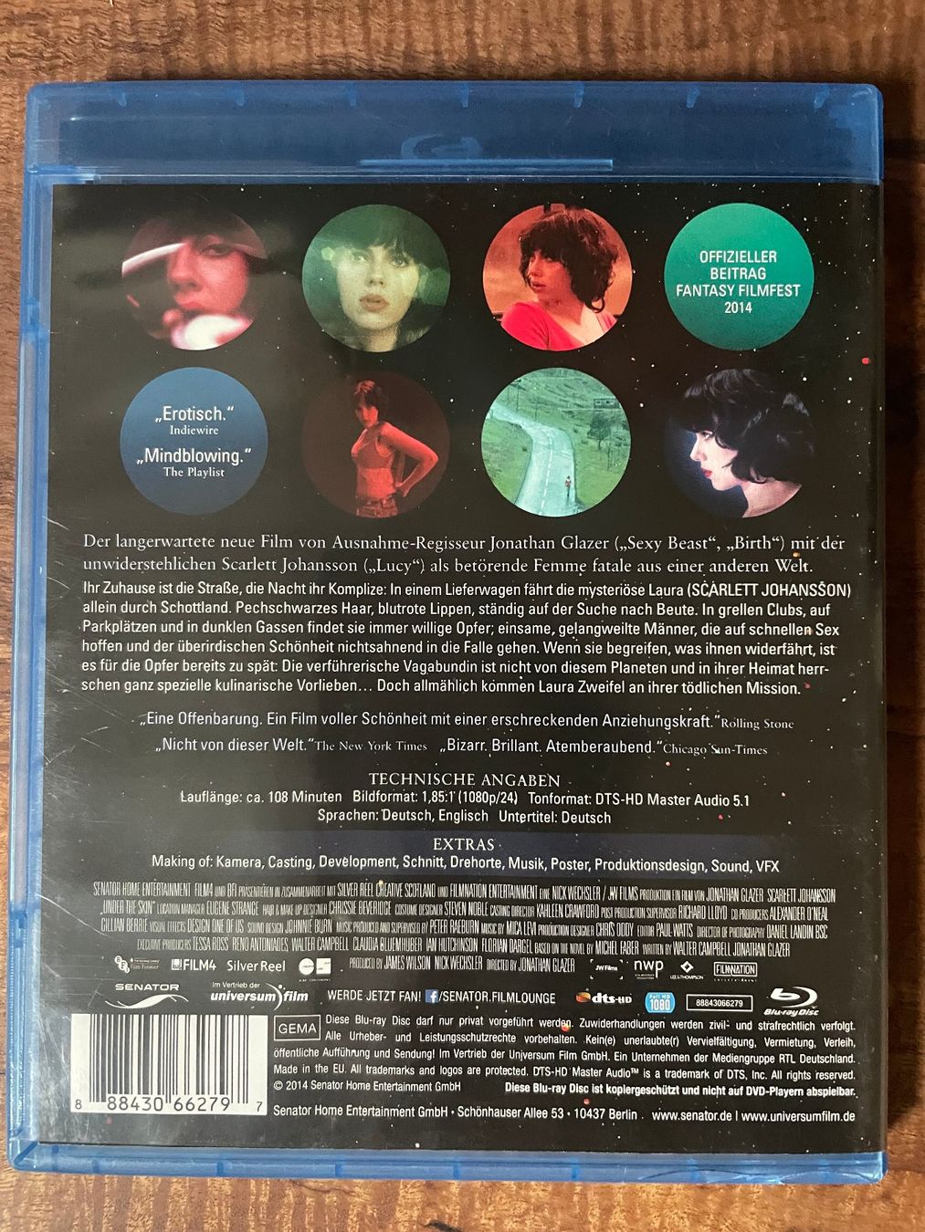 Alle DVDs: Under the Skin (blu-ray) – Neu und originalverpackt aus Vevey von c_lathion 2
