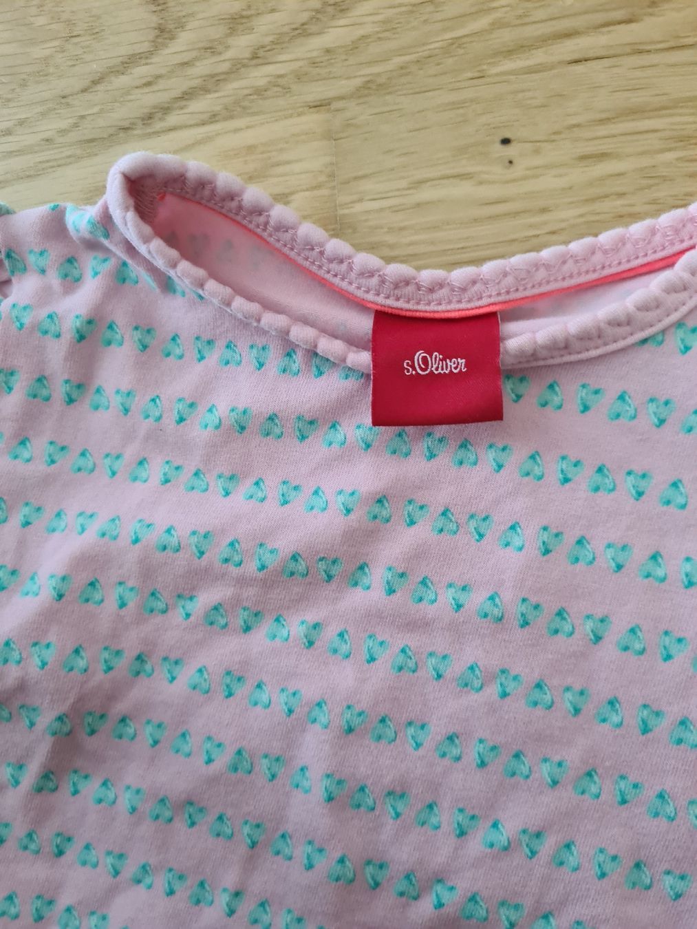 S.Oliver Blouses, T-shirts & Tops: Mädchen T-Shirt S.Oliver rosa Grösse 62  – Neuf (Voir description) à Horw par Mirii91 2